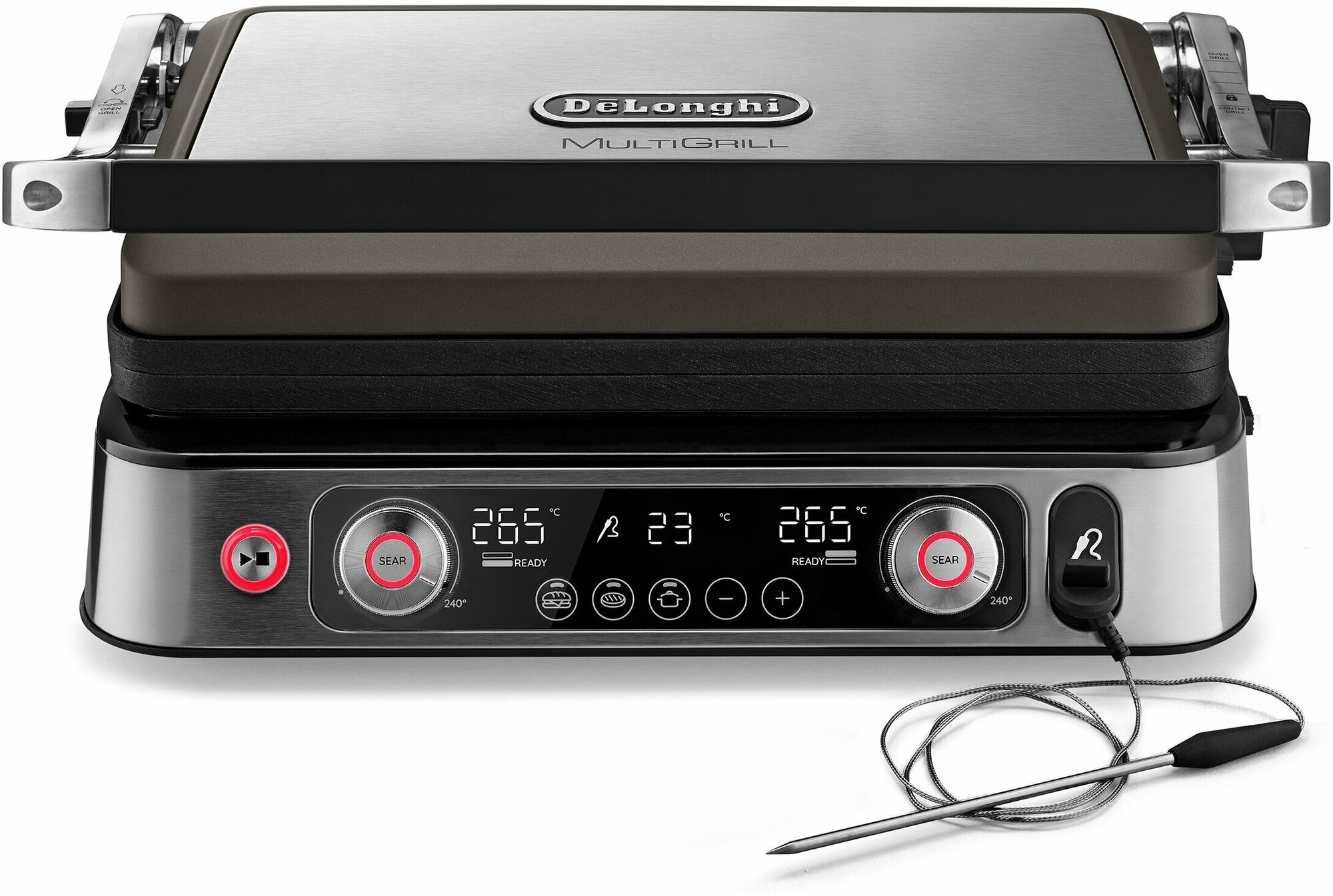 фото Гриль De'Longhi CGH1130DP, серебристый