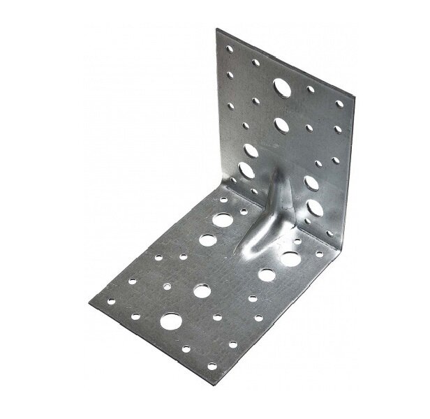 Уголок усиленный 130х130х100х1,5 (10шт/упаковка перфорированный — фото 1