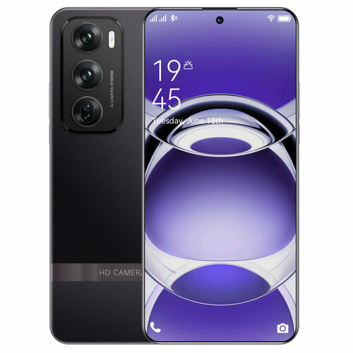Смартфон Reno12 Pro 12512 ГБ глобальная русская версия сеть 4g две SIM-карты Android 14мощные игровые функции гибкая камера длительное время автономной работыИнтерфейс Type-C черный 11499₽