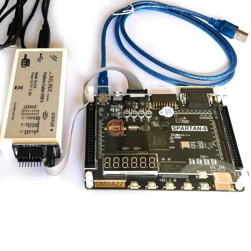 Демонстрационная плата FPGA Xilinx Spartan-6 OMDAZZ, XC6SLX16