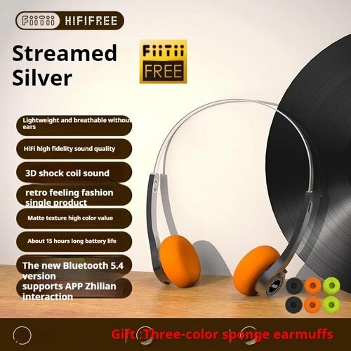 MIFO FIITII HiFiFree Беспроводные ретро наушники Silver 3515₽