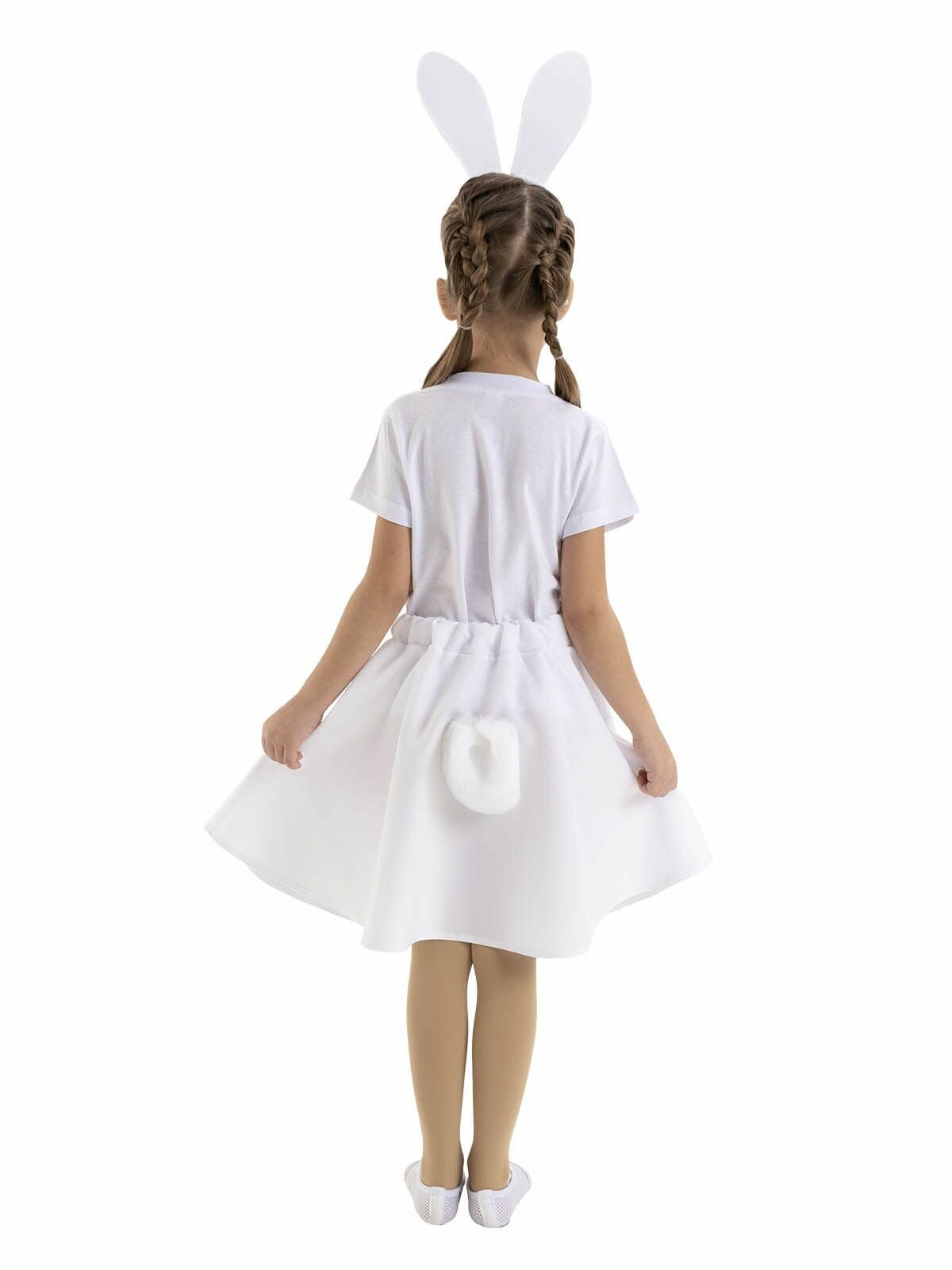 Детский карнавальный костюм Зайка для девочки р.110-116 (р.29) — фото 1