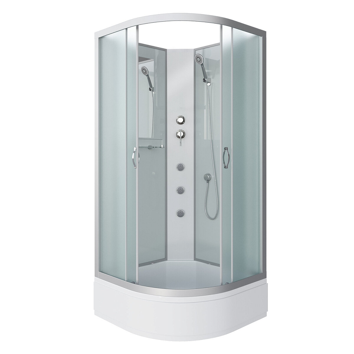 Душевая кабина Niagara Classic NG-3301-14BKG 90х90 с гидромассажем
