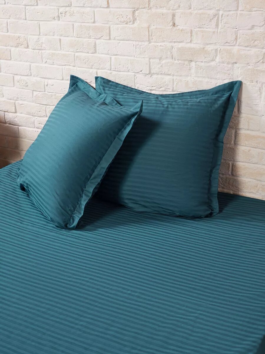 Наволочки SANPA HOME, 70х70 см-2шт, Страйп Сатин, 100% хлопок