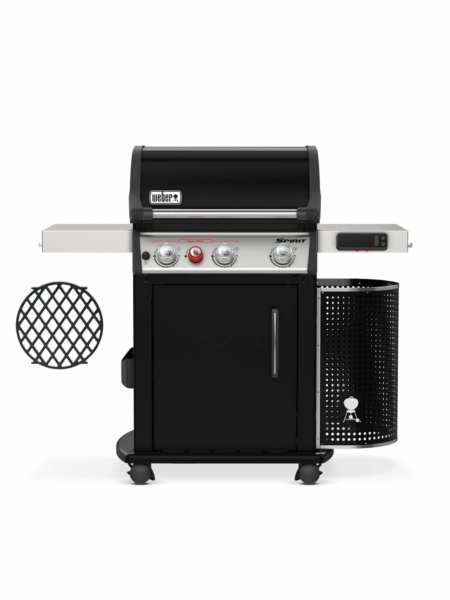 Умный газовый гриль Weber Spirit Premium EPX-325 GBS черный