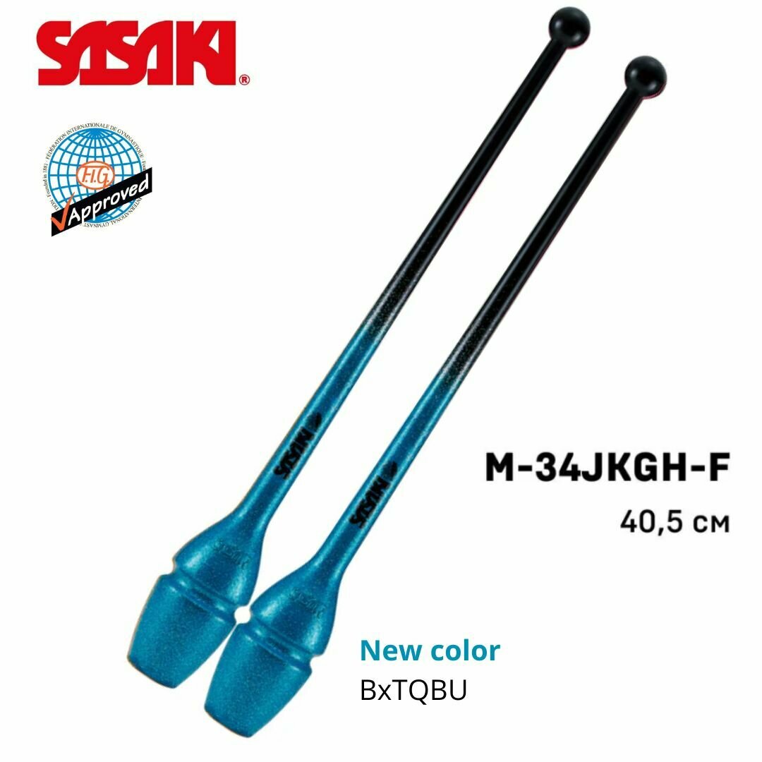 Булавы Sasaki 40,5 см M-34JKGH двухцветные FIG BxTQBU