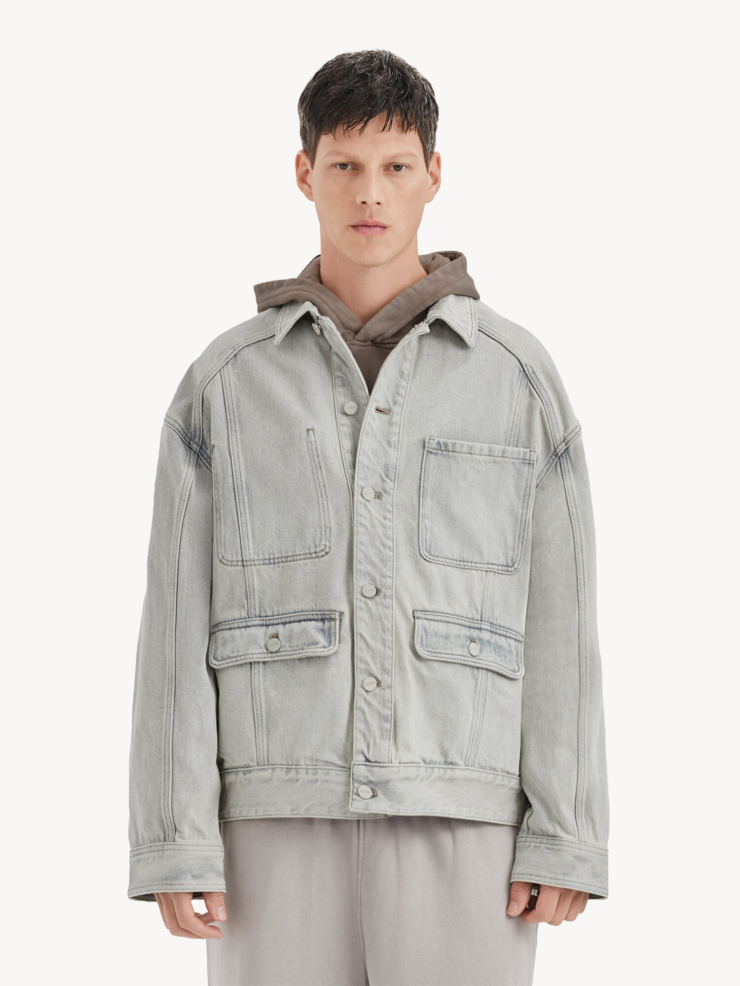 Куртка джинсовая MUTED, размер M, бежевый — фото 1