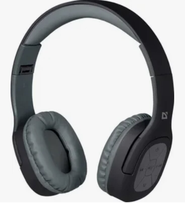 Наушники беспроводные Defender Freemotion B565, Bluetooth 5.0, полноразмерные, с FM-тюнером и Micro SD