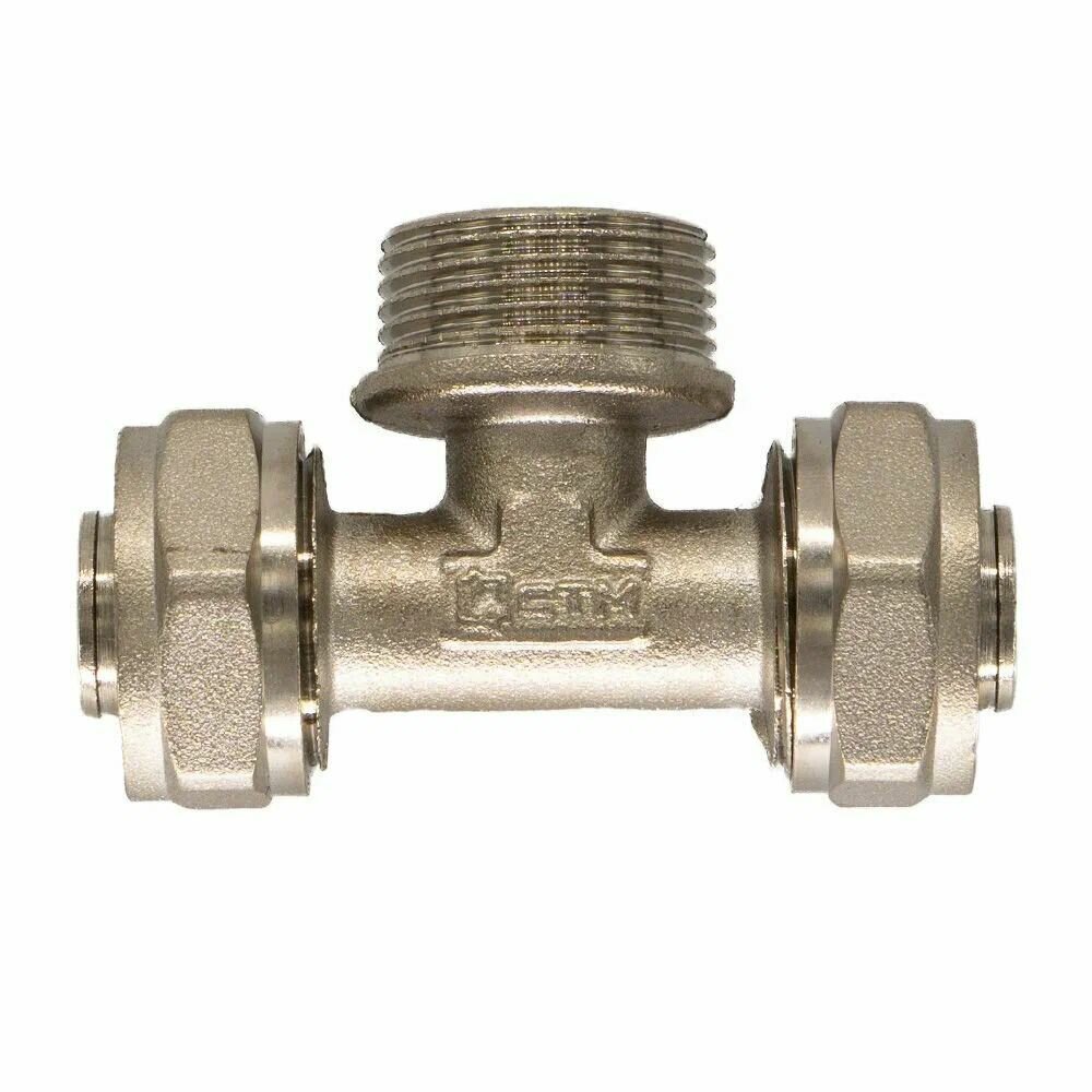 Тройник наружная резьба 26х1"х26 — фото 1