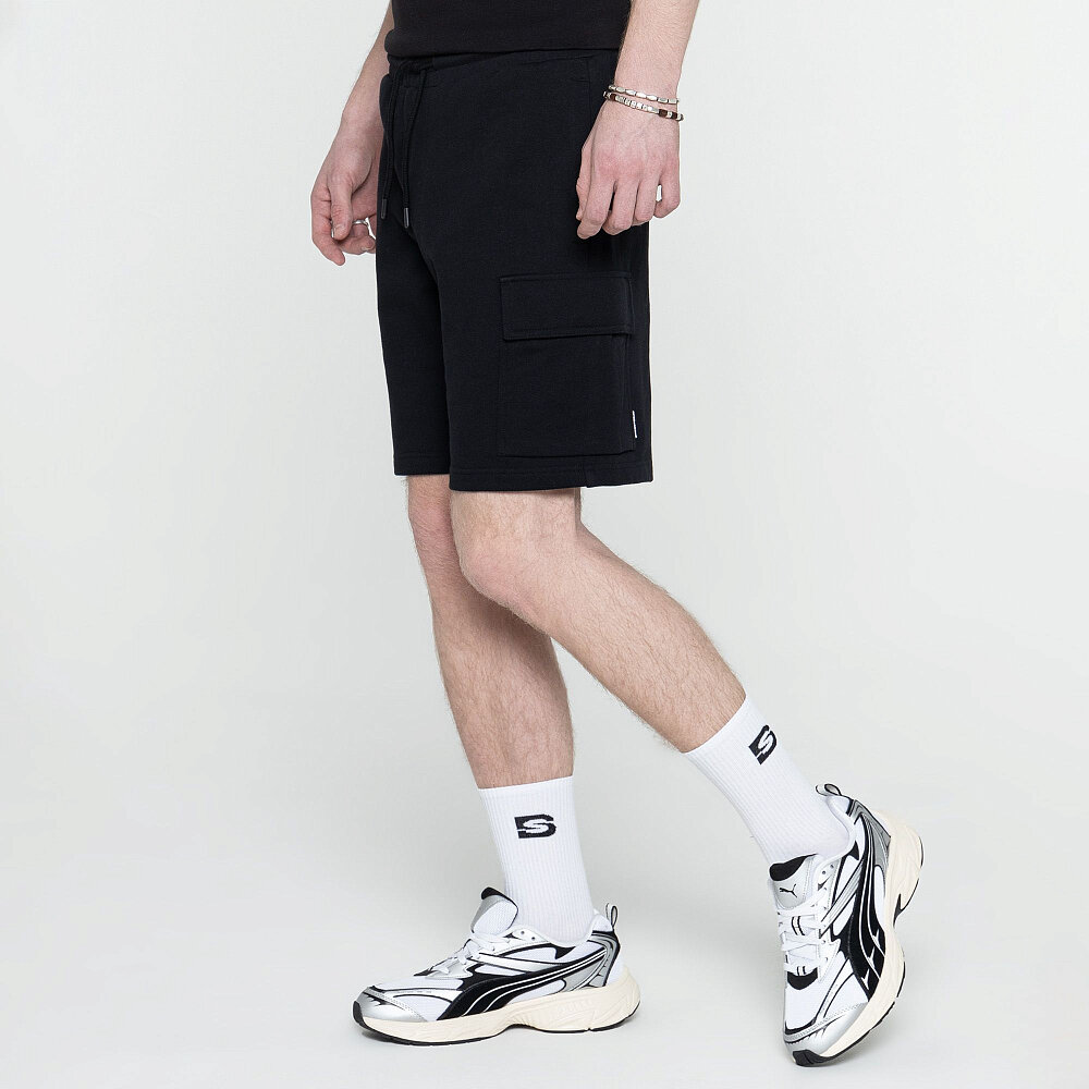 Шорты STREET BEAT Pocket Short French Terry, размер M, черный