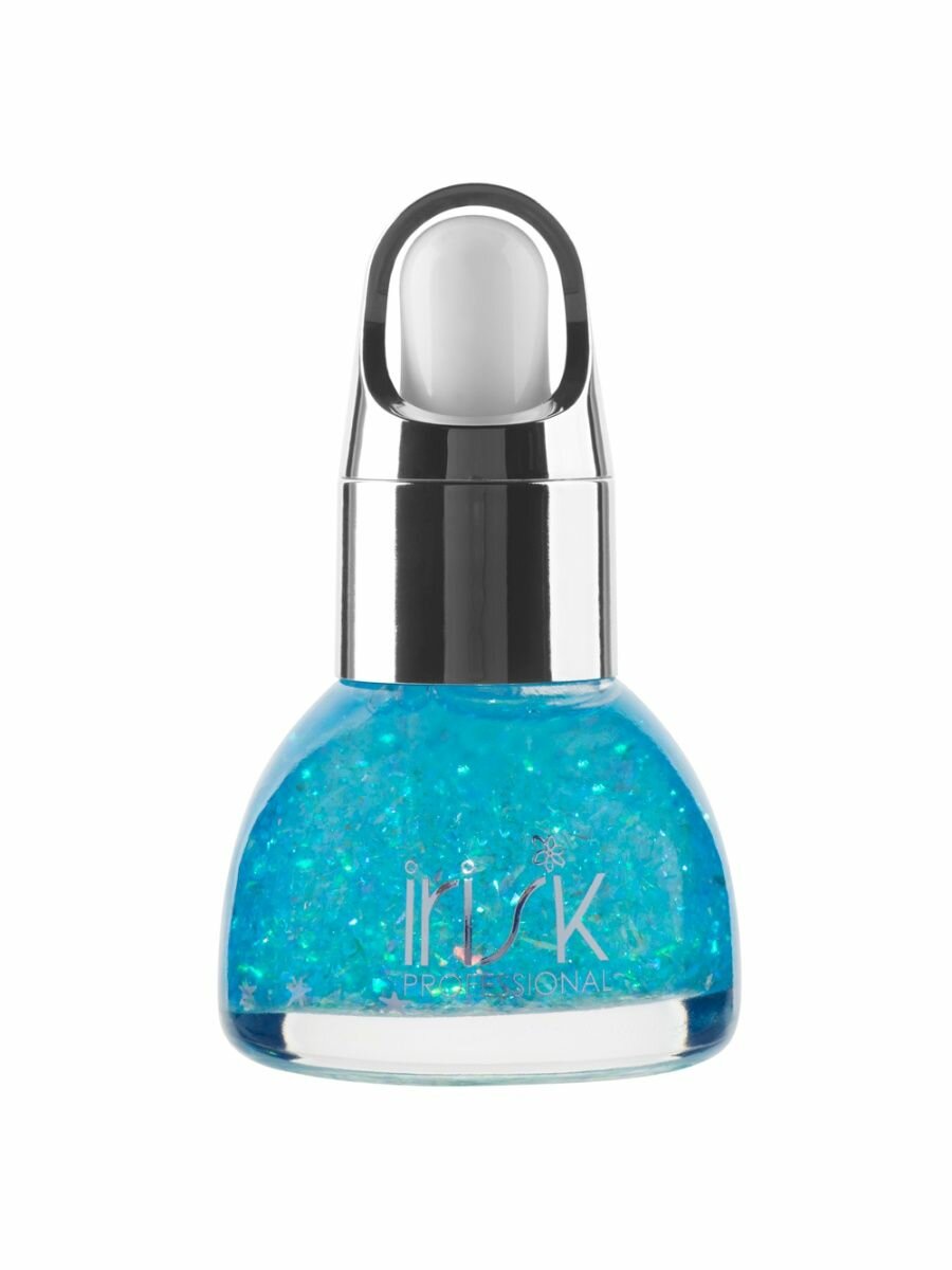 Масло для кутикулы С эффектами 15МЛ IRISK NEW (004 SNOW GLOBE BLUE)