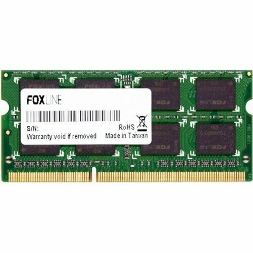 Оперативная память FOXLINE SODIMM DDR3L 8GB 1600MHz (FL1600D3S11L-8G)