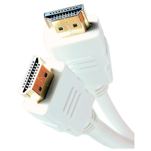 Кабель Aopen HDMI - HDMI (ACG511), белый кабель aopen hdmi hdmi acg711 1 шт белый