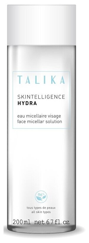 Talika мицеллярная вода для лица Skintelligence Hydra, 200 мл