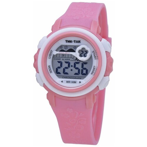 фото Наручные электронные часы (тик- так н470 розовые) тик-так