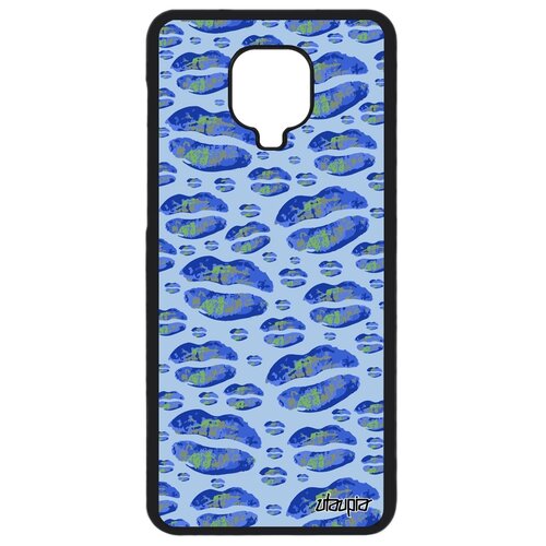 фото Чехол для телефона xiaomi redmi note 9s, "губы" глянец незнакомка utaupia