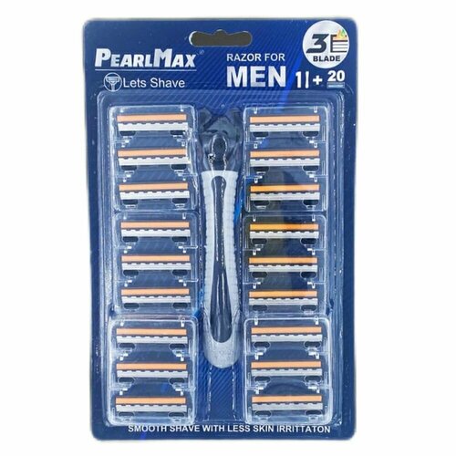 Станок для бритья PearlMax Lets Shave for men