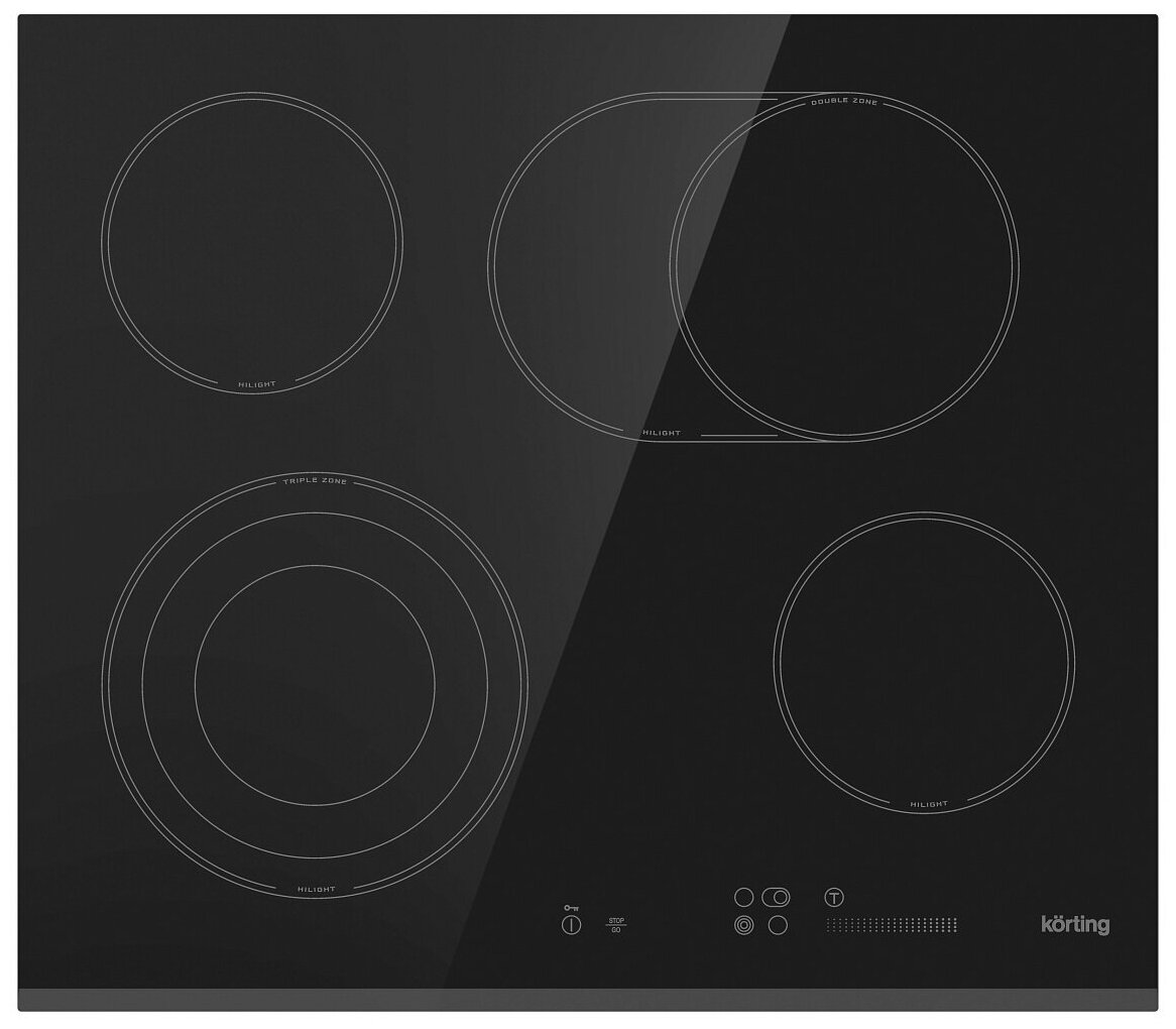 Электрическая варочная поверхность Korting HK 63552 B