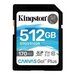 Карта памяти Kingston Canvas Go! Plus SDXC UHS-I Cl10, SDG3/512Gb