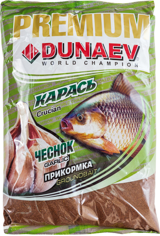 Прикормка Dunaev PREMIUM 1кг карась-чеснок