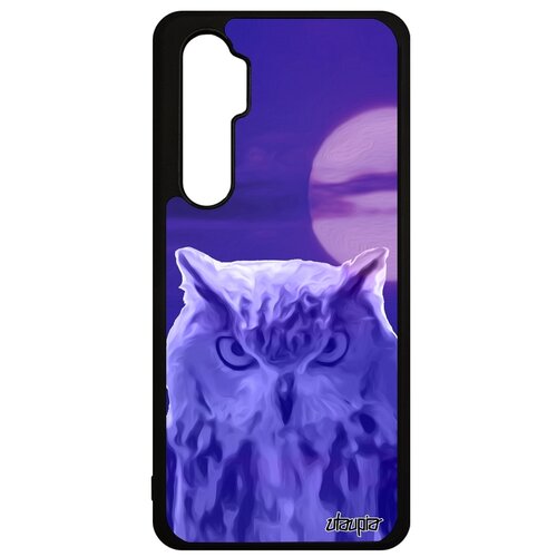 фото Чехол на телефон xiaomi mi note 10 lite, "сова" сыч животные utaupia