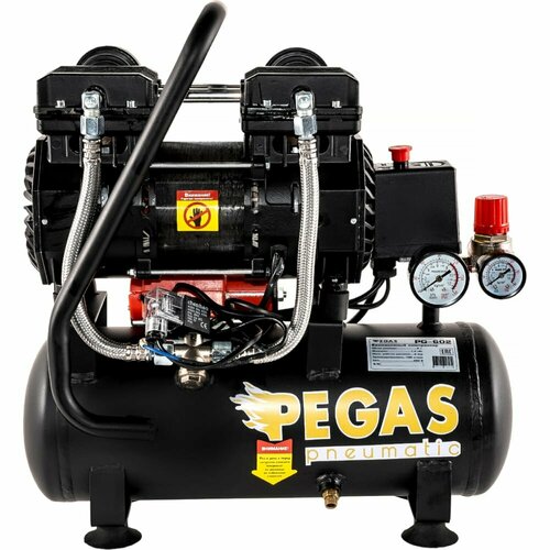 Бесшумный безмасляный компрессор Pegas pneumatic PG-602 бесшумный компрессор pegas pg 1400 проф серия