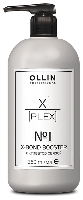 OLLIN Professional X-Plex X-Bond Booster Активатор связей для волос № 1, 250 мл, бутылка