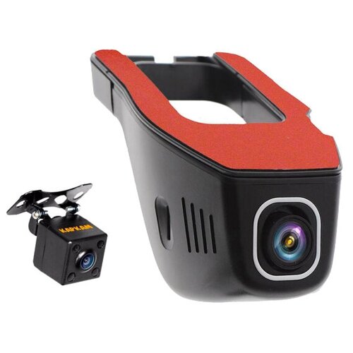 фото Видеорегистратор carcam u8-fullhd, 2 камеры, черный