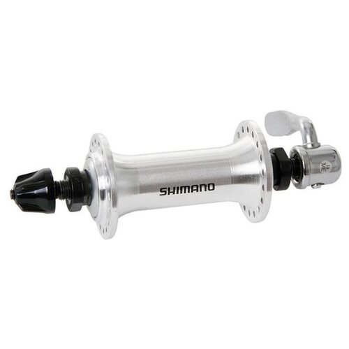 Втулка передняя SHIMANO TX500, v-br, 32 отверстия, QR, цв. серебр.