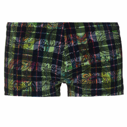 Плавки боксеры Bruno Banani средняя посадка размер M мультиколор 4588₽
