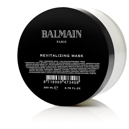 Balmain Восстанавливающая питательная маска для волос Revitalizing Mask, 327 г, 200 мл, банка