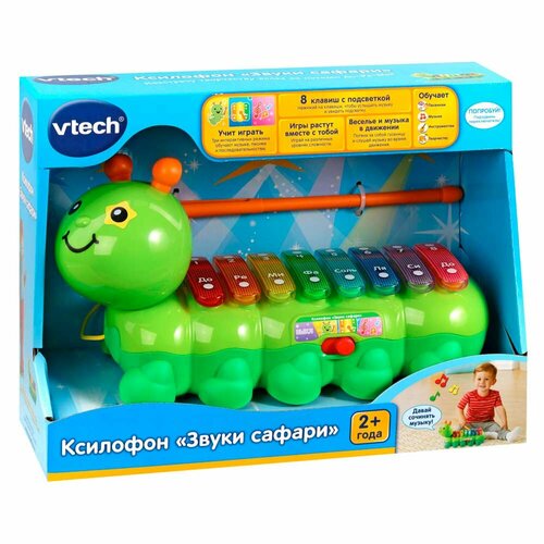 фото Vtech игрушка ксилофон гусеница vtech 80-174926