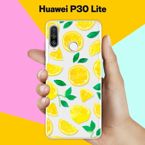 Силиконовый чехол Лимон на Huawei P30 Lite