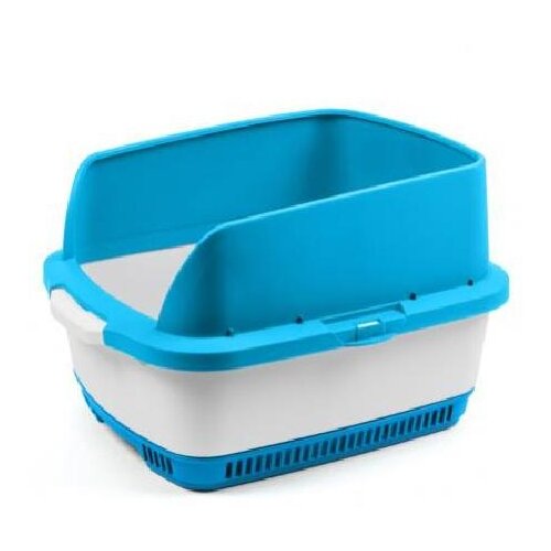 Canada Litter Набор Cateco (туалет бортики совок 10 пеленок) синий | Cateco Complete Kit Blue 3 кг 43466