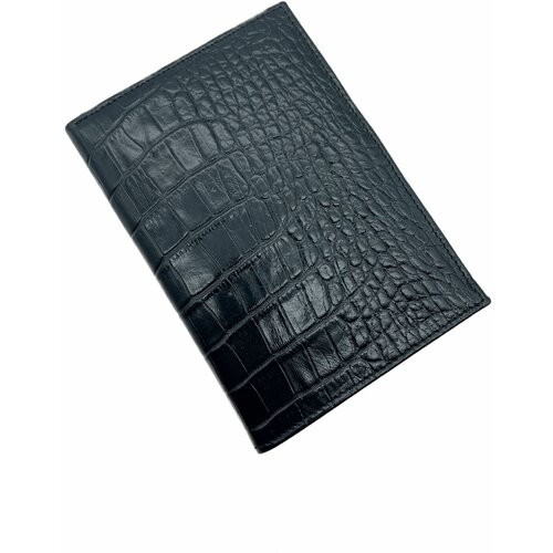 Портмоне Eminsa, фактура под рептилию, черный