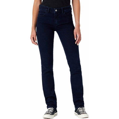 autumn jeans women Джинсы классические Wrangler, размер 28/32, синий