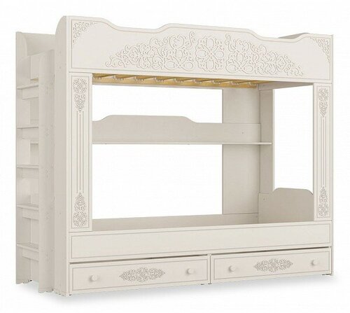 Кровать двухъярусная Компасс-мебель Ассоль АС-25 — купить в интернет ...