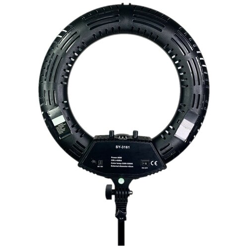 Кольцевая лампа со штативом пультом зеркалом креплением для телефона и сумкой- чехлом LED RING 480 SY 3161 I диаметр 45 см 979000₽