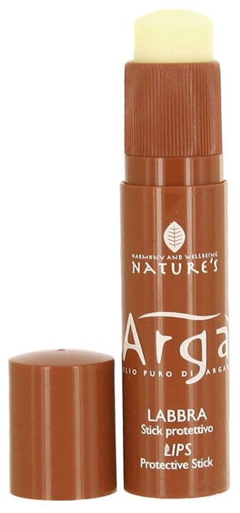 Стик для губ защитный с аргановым маслом Nature's Arga, 5,7мл — фото 1