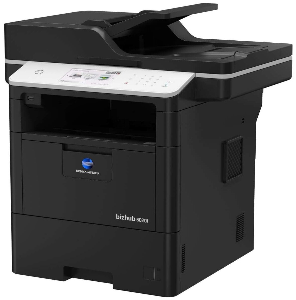 МФУ Konica-Minolta bizhub 5020i, монохромное, А4, 50 стр/м, 1200dpi, дуп, факс, автоп, USB, Ethernet, Wi-Fi