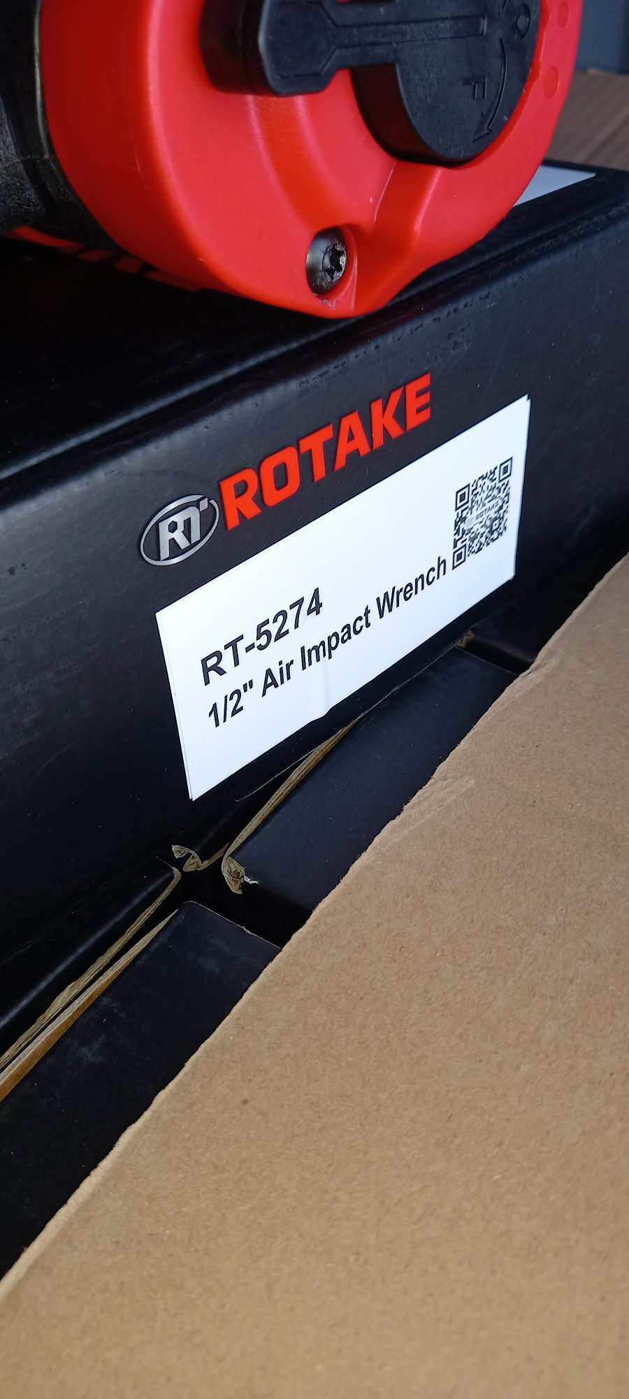 Пневмогайковерт ударный Rotake RT-5274