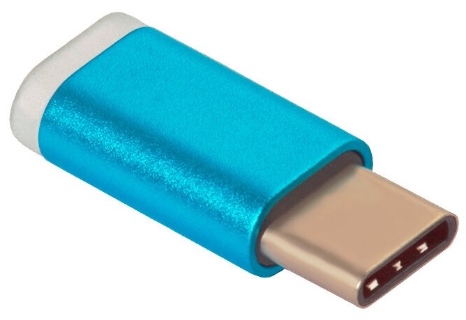 Greenconnect Type C - Micro USB 2.0 Light-Blue Gcr- Uc3u2mf-bl