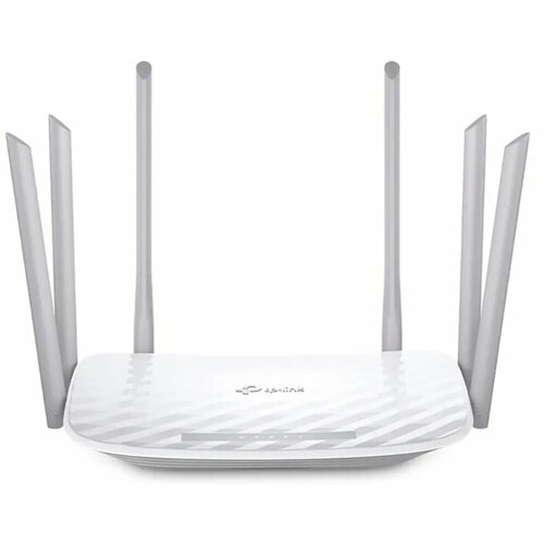 Беспроводной маршрутизатор TP-LINK Archer C86, 802.11ac, 1900(600+1300) Мбит/с, 2.4ГГц и 5ГГц, 4xGbLAN 1xGbWAN tp link archer c86 двухдиапазонный гигабитный wi fi роутер ac1900 с поддержкой mu mimo