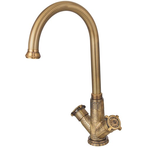 Смеситель для кухни (мойки) ZorG Antic A 1003K-BR