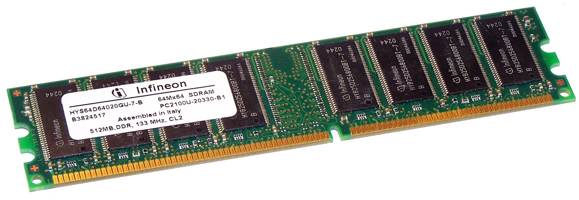 Оперативная память Infineon Оперативная память Infineon HYS64D64020GU-7-B DDR 512Mb