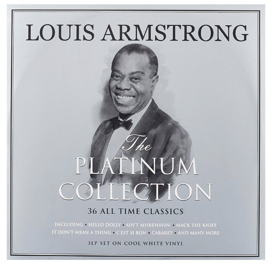 Виниловая пластинка Louis Armstrong. The Platinum Collection. White (3 LP)