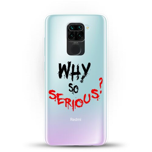 фото Силиконовый чехол why на xiaomi redmi note 9 andy & paul