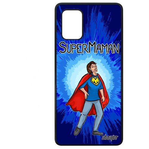 фото Чехол для мобильного samsung galaxy a71, "супермама" смешной супергерой utaupia