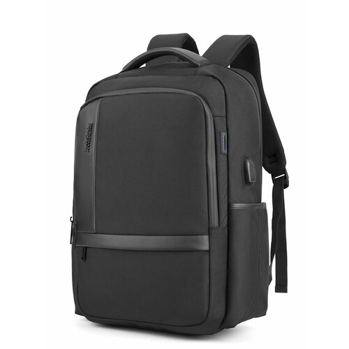 Рюкзак для ноутбука, школьный, городской B00120C черный