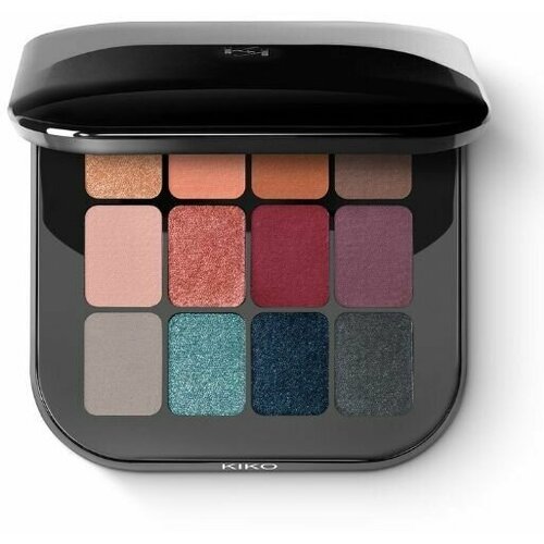 KIKO MILANO Палетка теней для век Cult Colours Eyeshadow Palette (01 Matte Revolution) kiko milano палетка теней для век cult colours eyeshadow palette 01 matte revolution